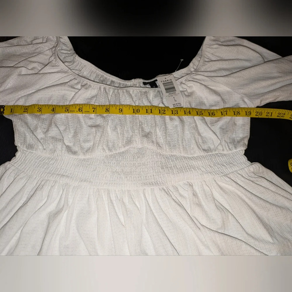 Torrid White Peplum Top - Picture 8 of 11